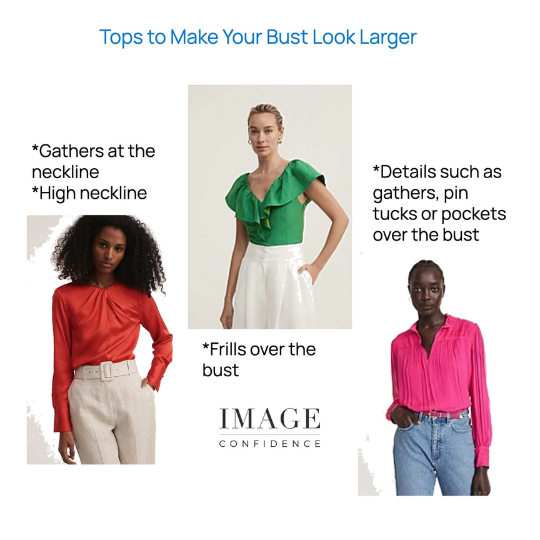 How To Layer Tops with a Large Bust, Inside Out Style